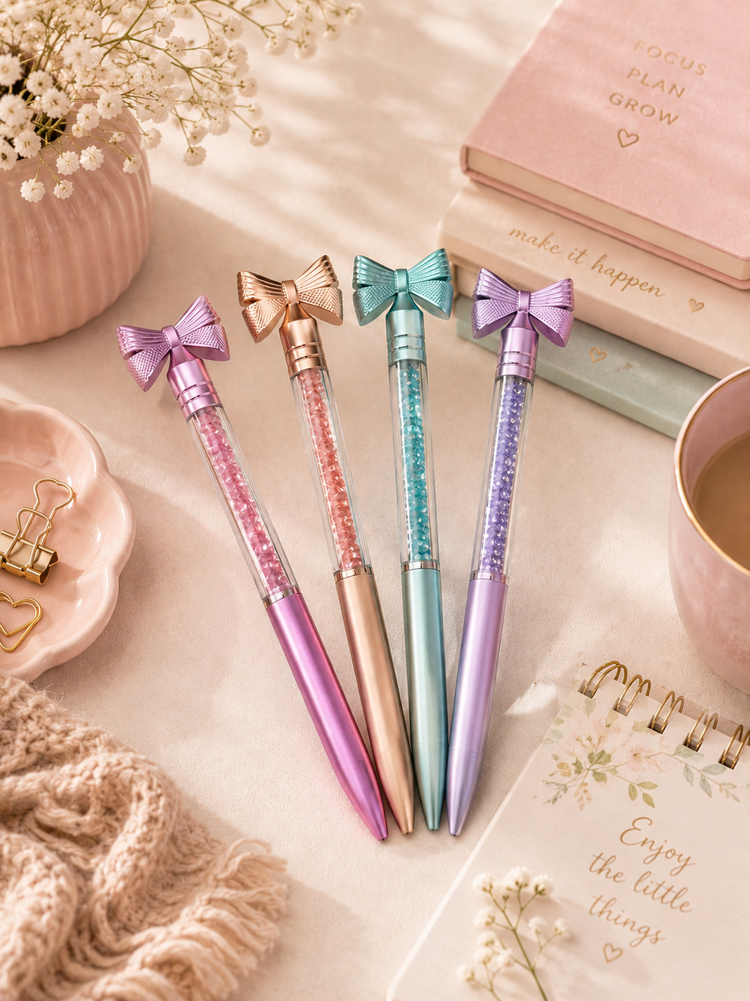 🎀 Elegant Bow Gel Pen