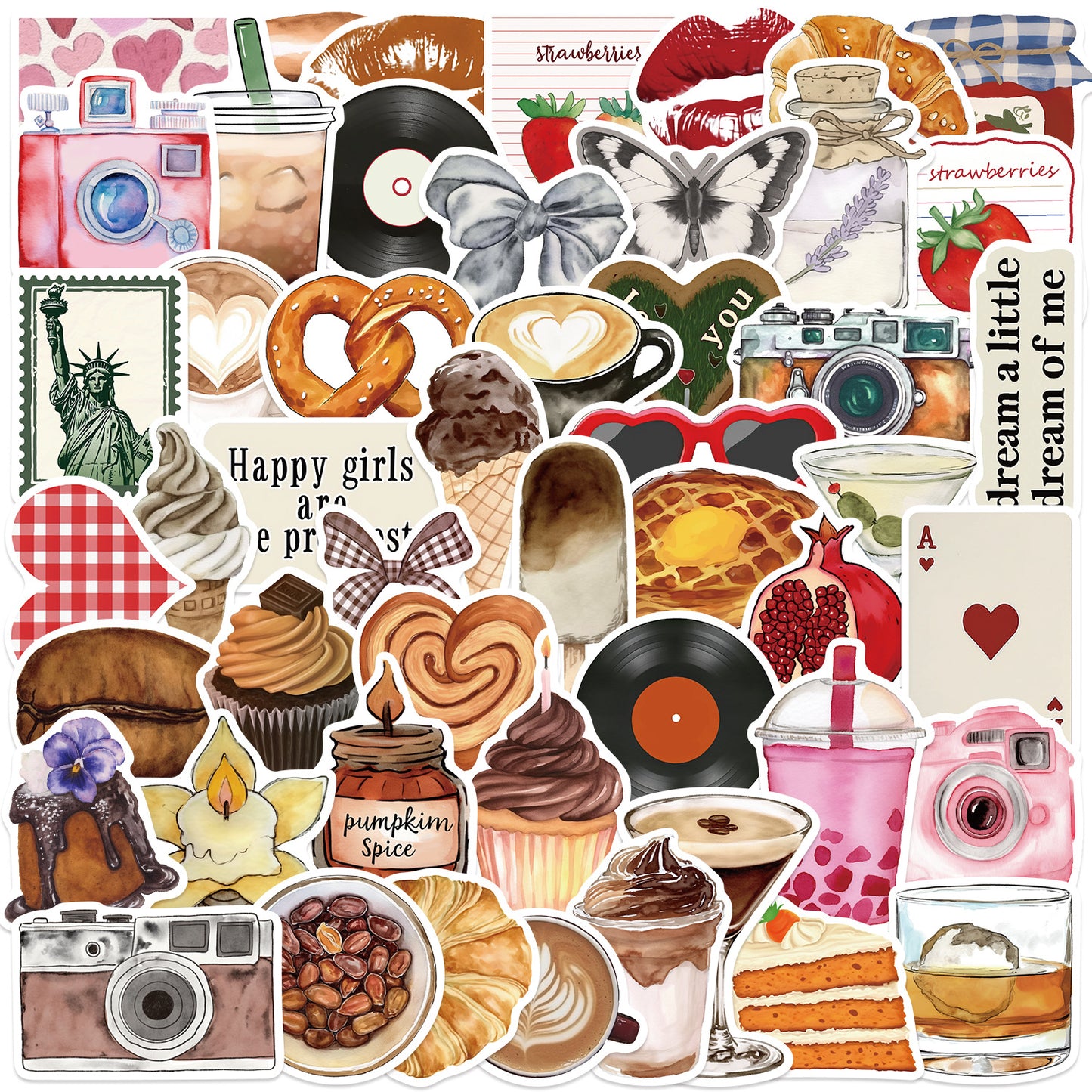 NYC trip Stickers (50 pcs)