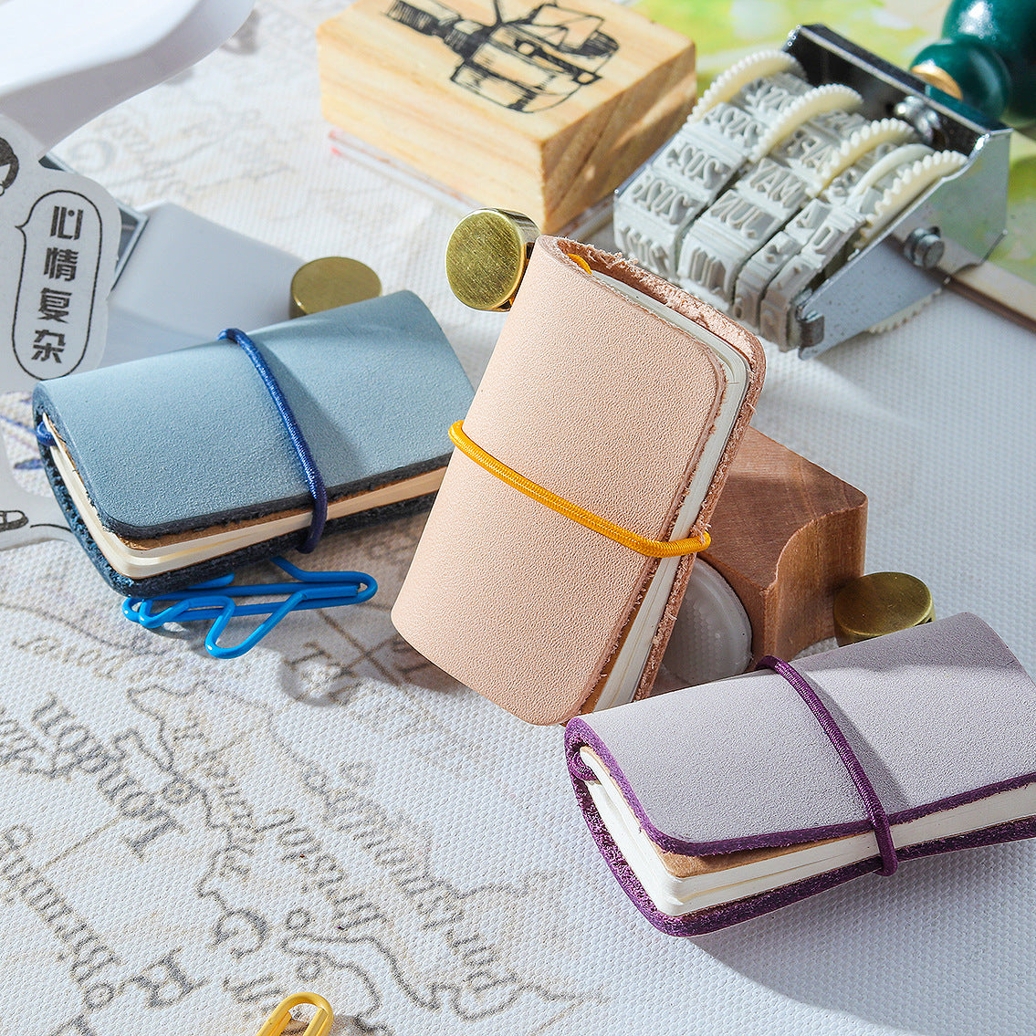 Mini Notebook Keychain