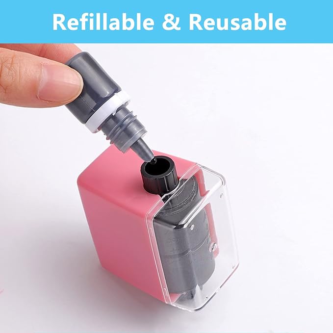 Refillable Ink Stamps for Math Practice