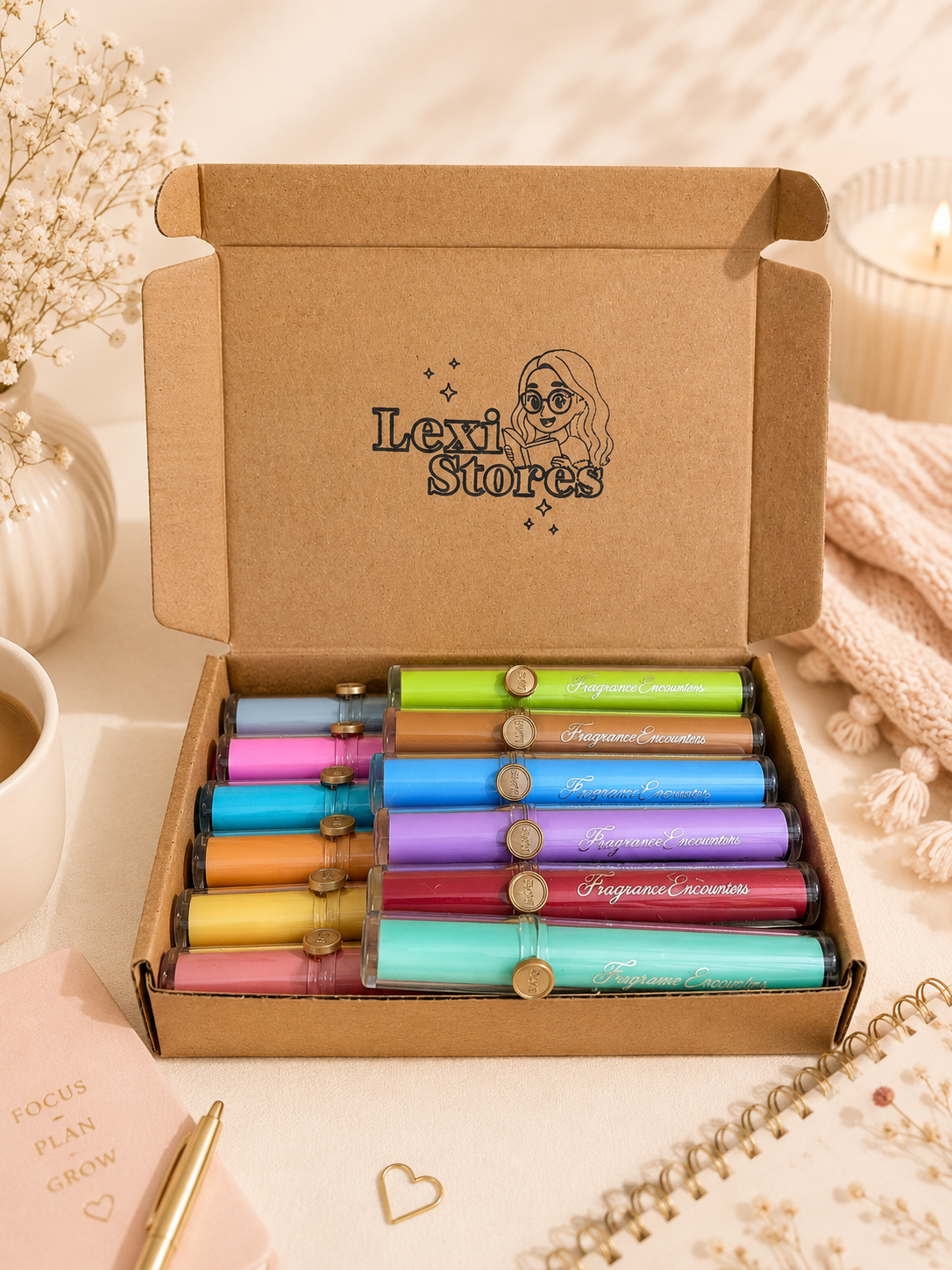 Premium Fragrance Highlighter Set — 12 Colors