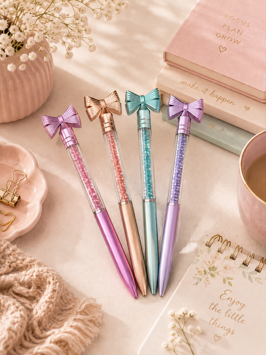 🎀 Elegant Bow Gel Pen