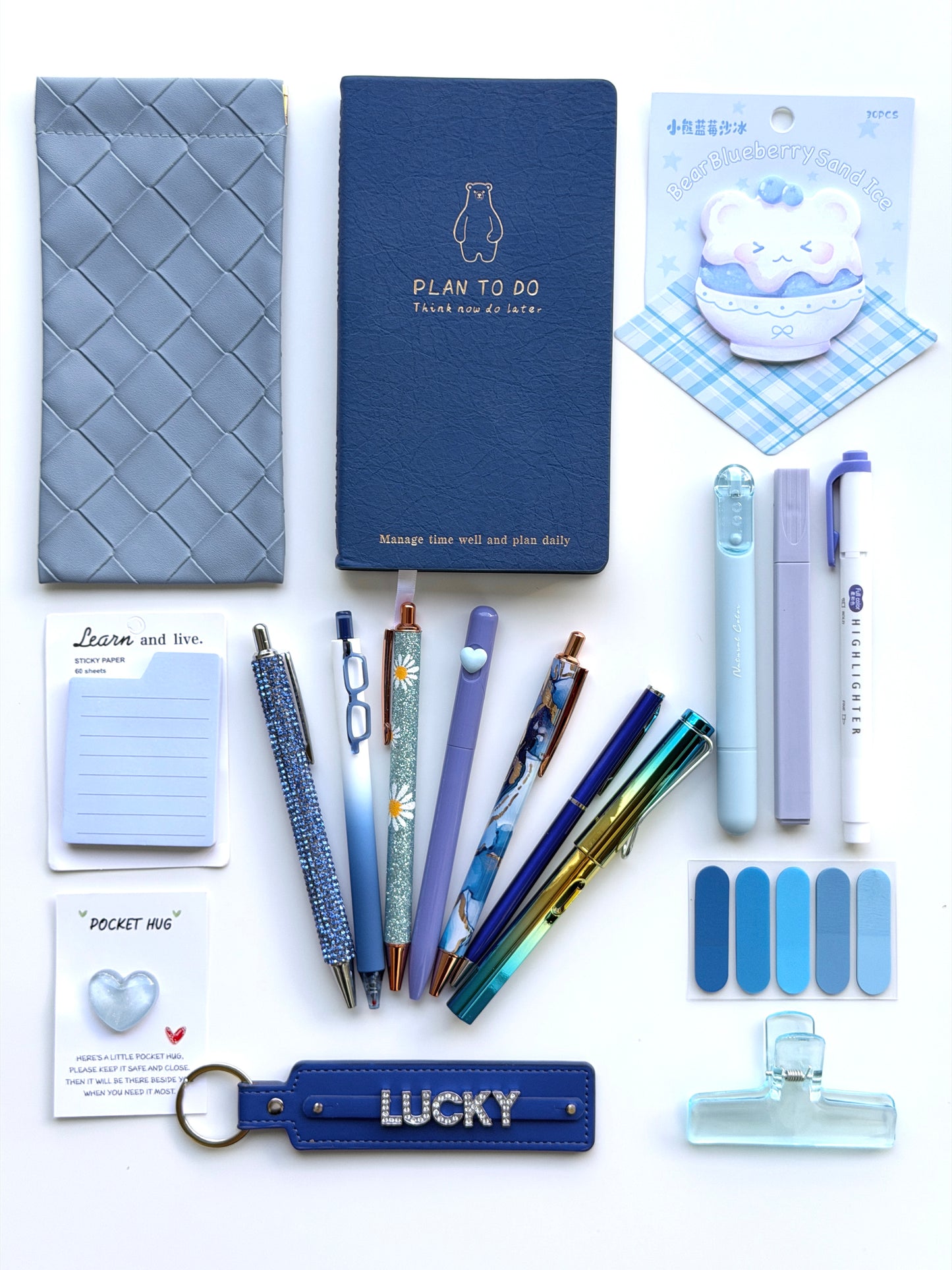 Navy Elegance Stationery Bundle