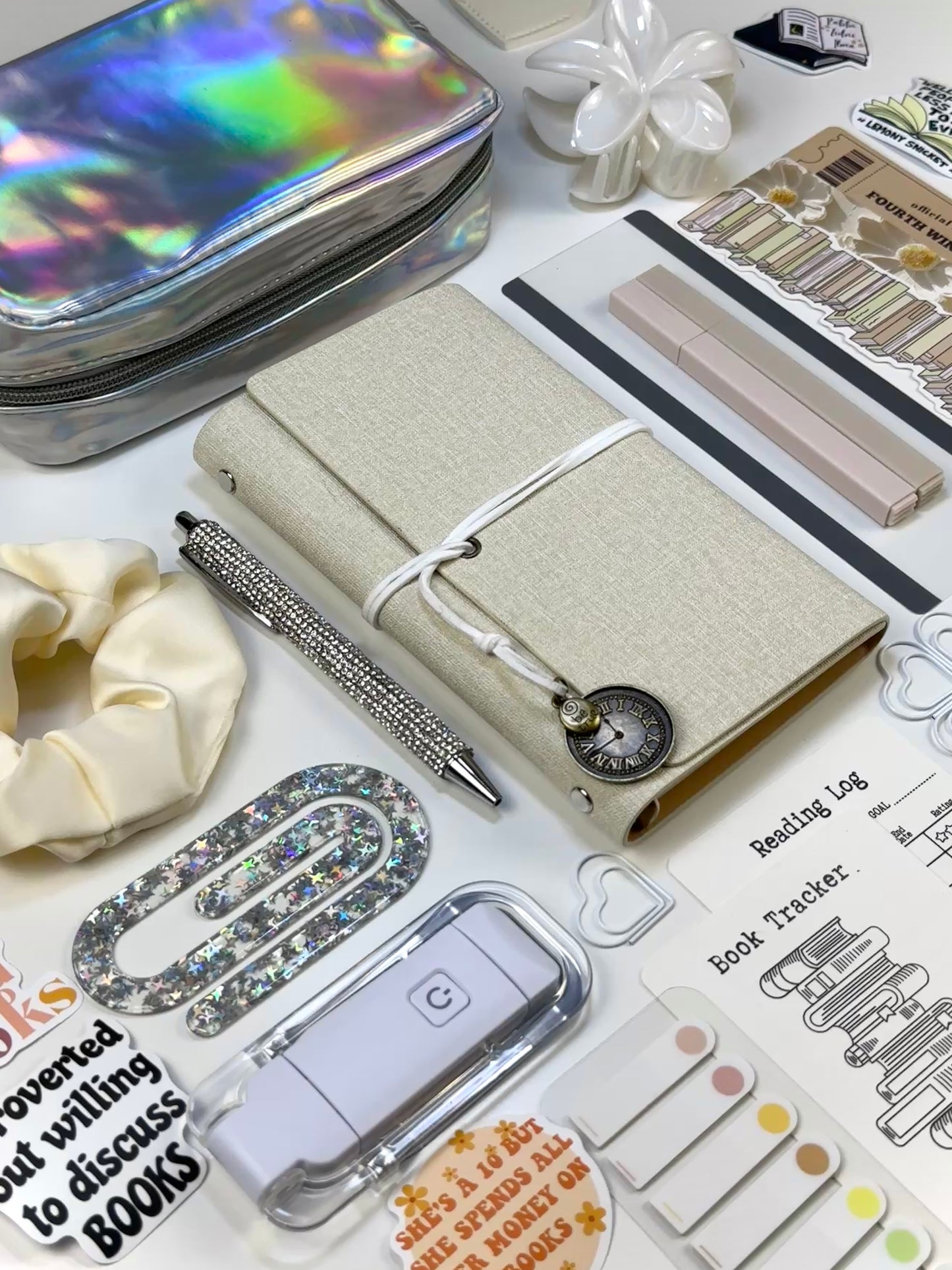 🤍SILVER✨ Bookish Bundle