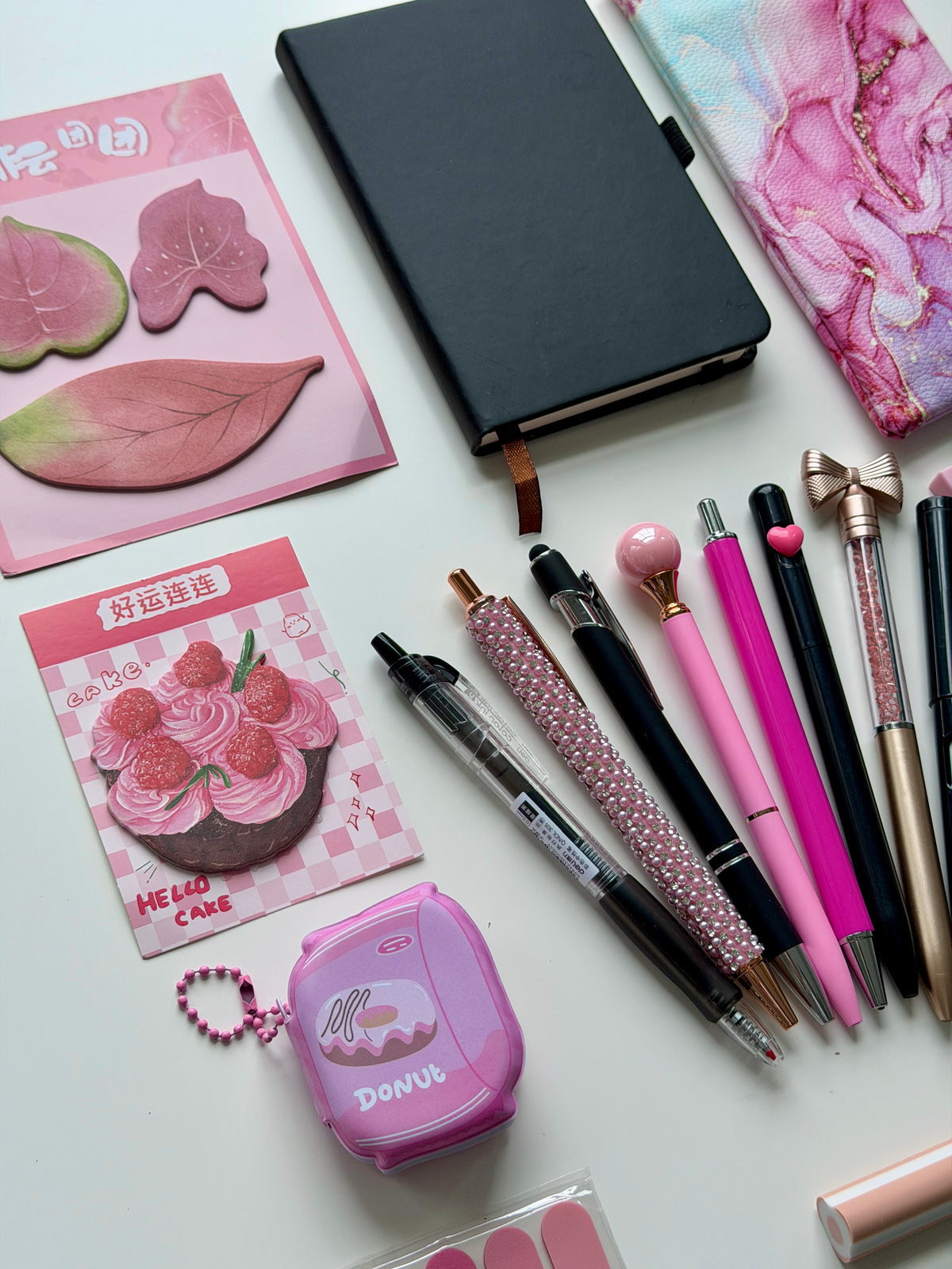 Pink Noir 🖤🩷 Stationery Bundle