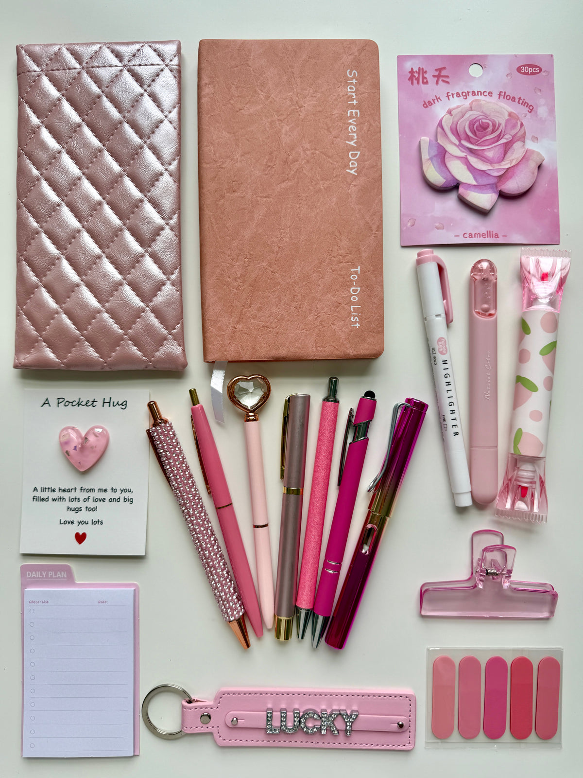 Rosy Dreams 🌸 Stationery Bundle