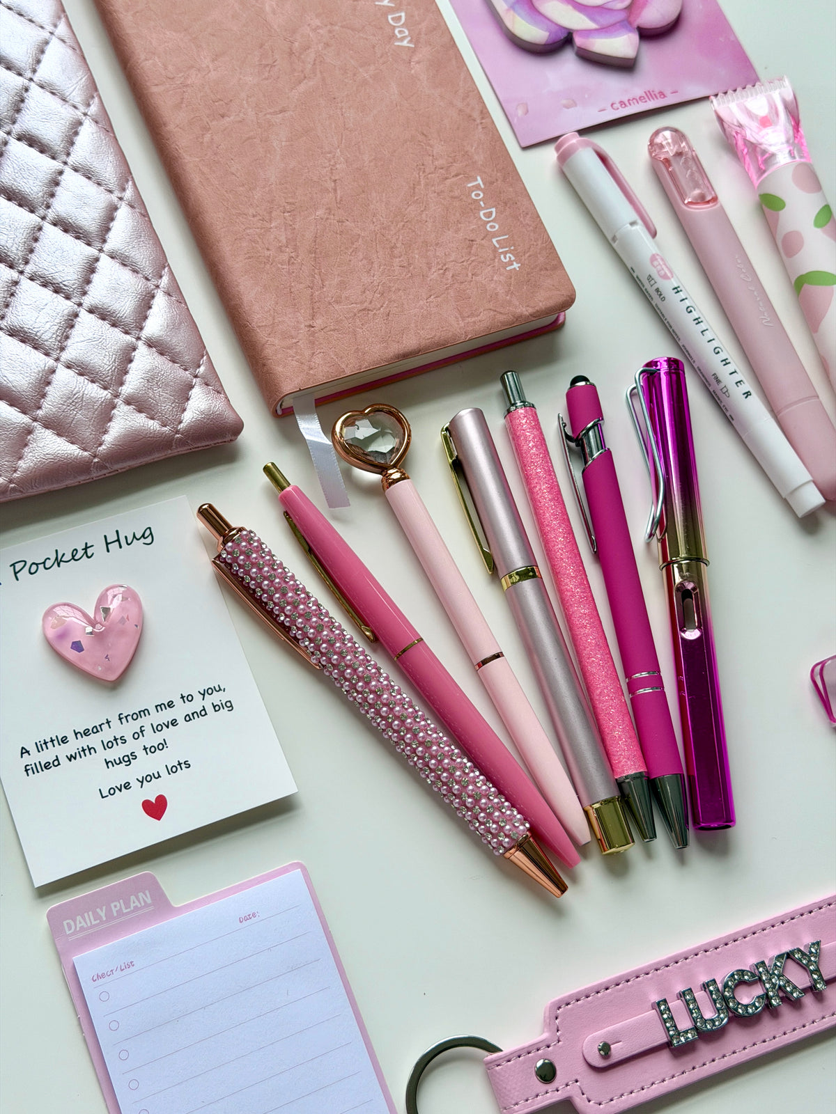 Rosy Dreams 🌸 Stationery Bundle