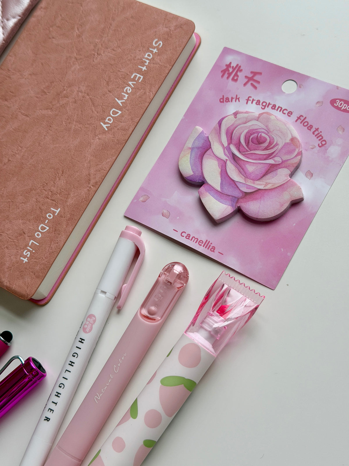 Rosy Dreams 🌸 Stationery Bundle
