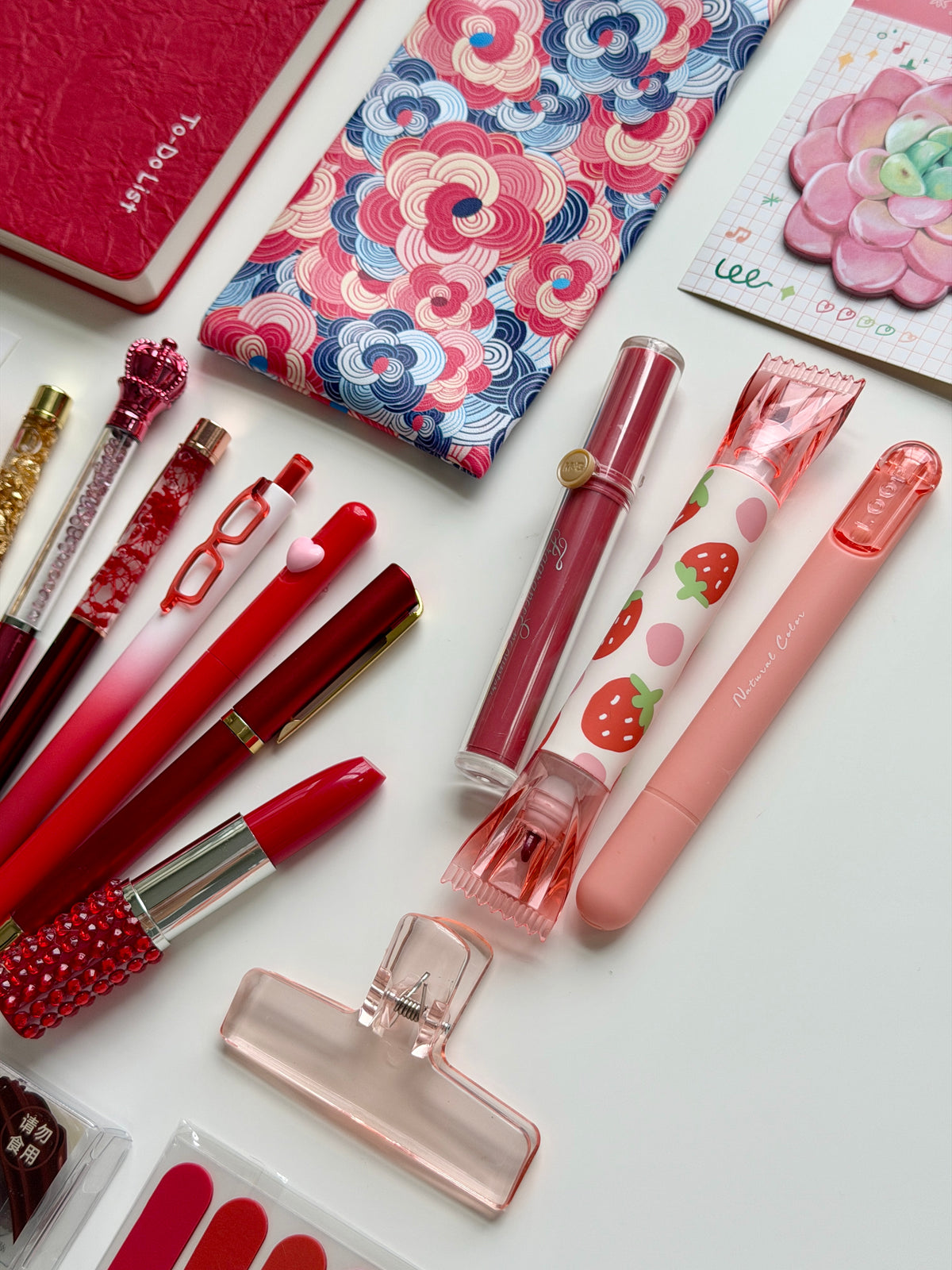Strawberry Crush 🍓 Stationery Bundle