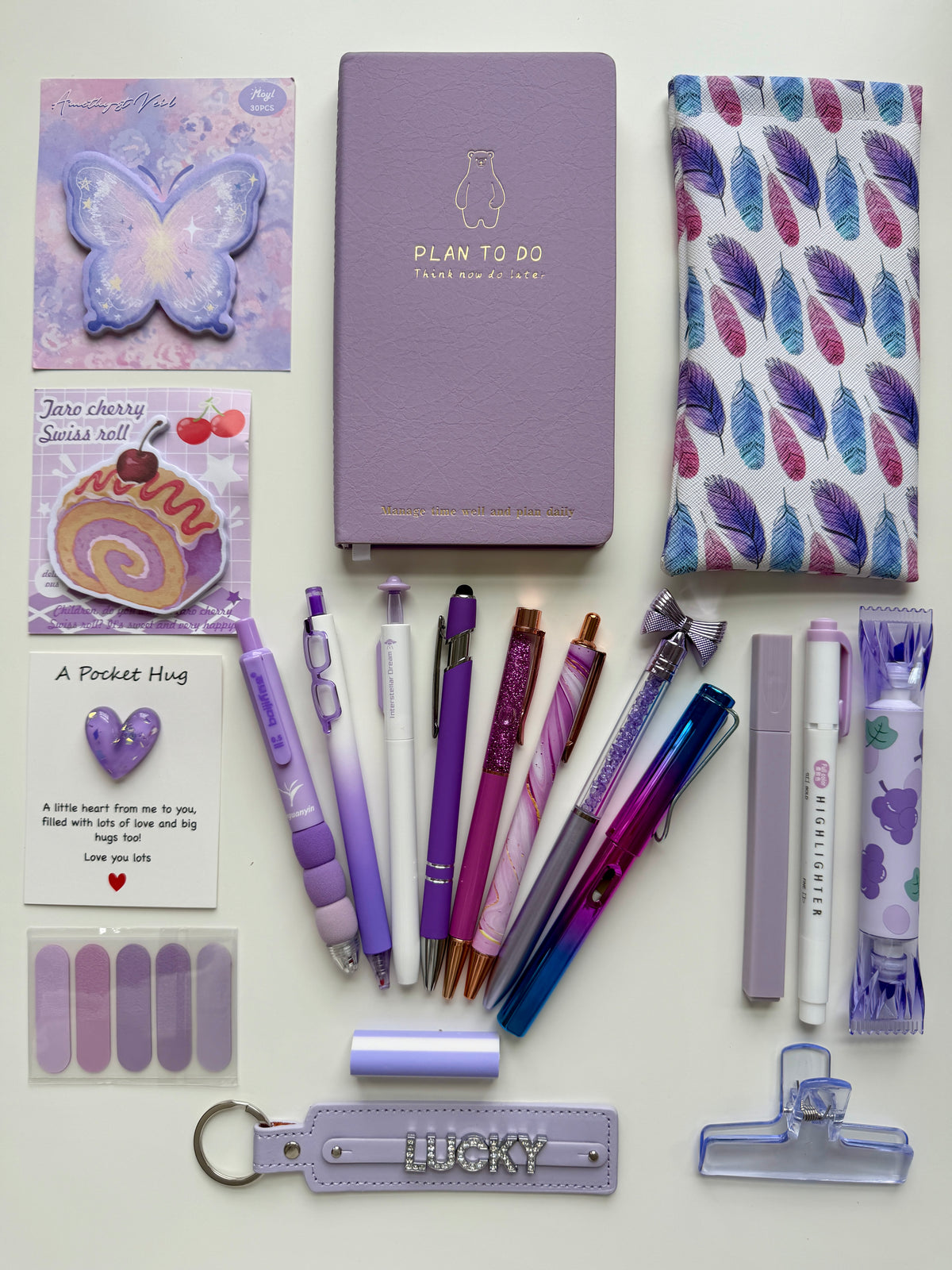 Feather Dreams 🪻 Stationery Bundle