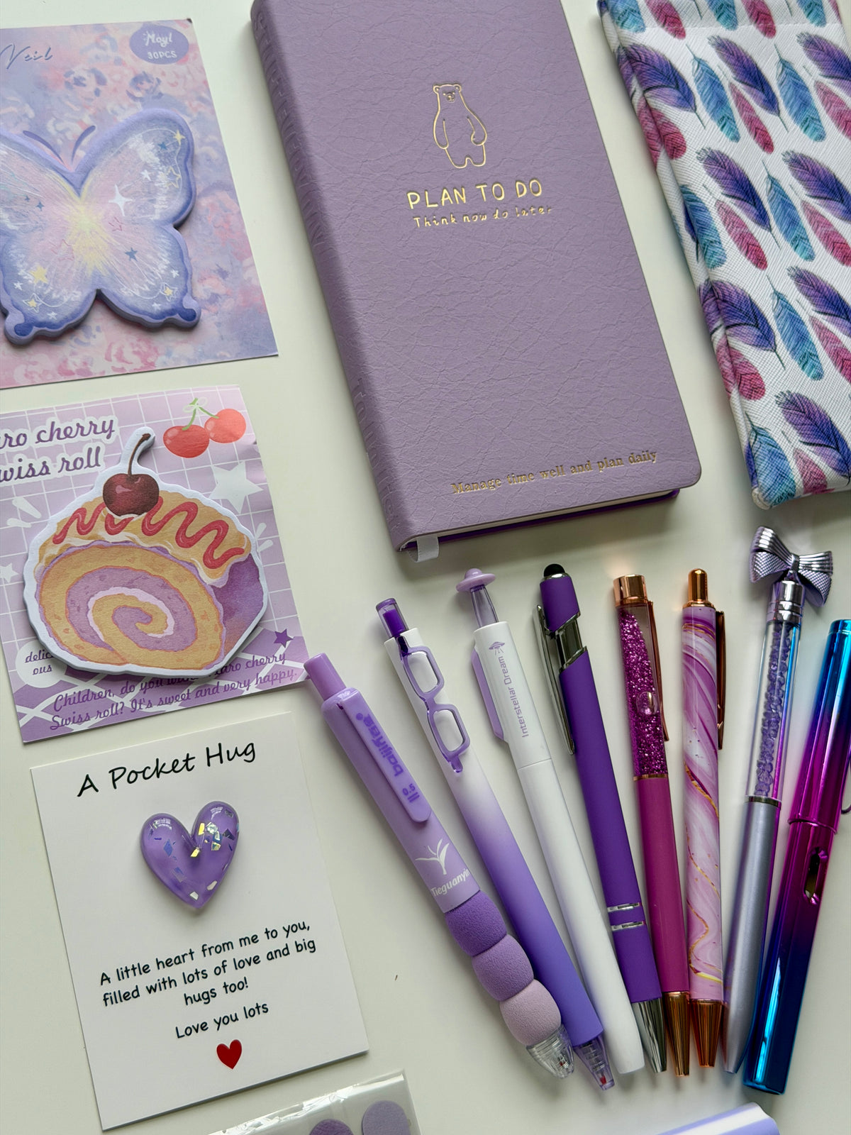 Feather Dreams 🪻 Stationery Bundle