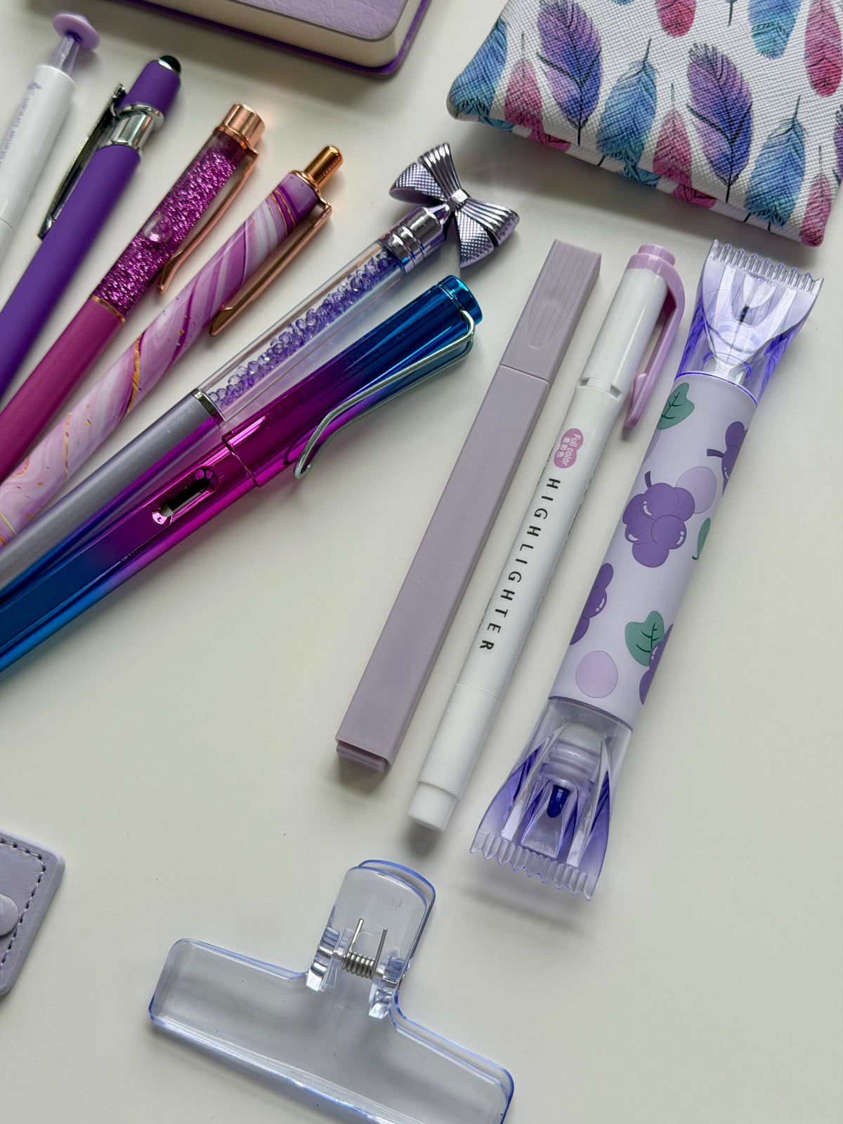 Feather Dreams 🪻 Stationery Bundle