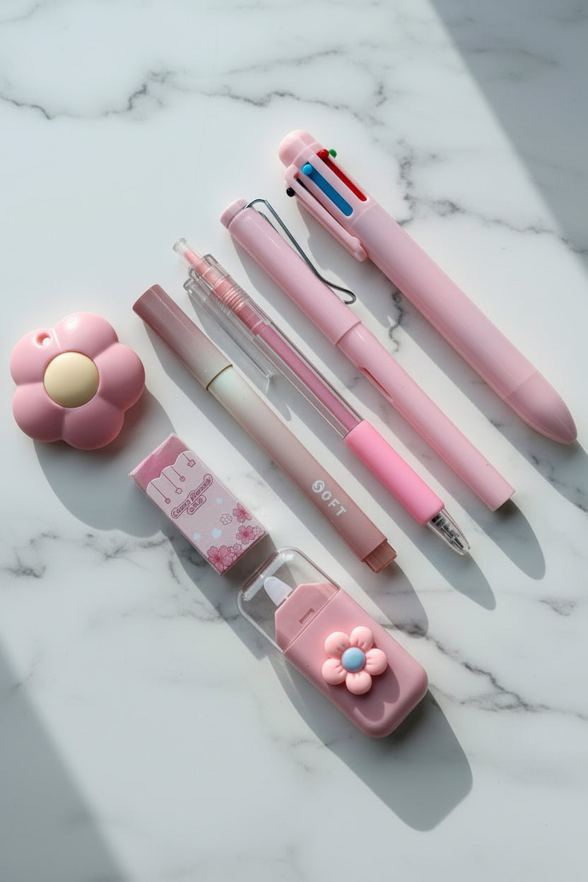 💗SOFT PINK💗 Mini Stationery Bundle