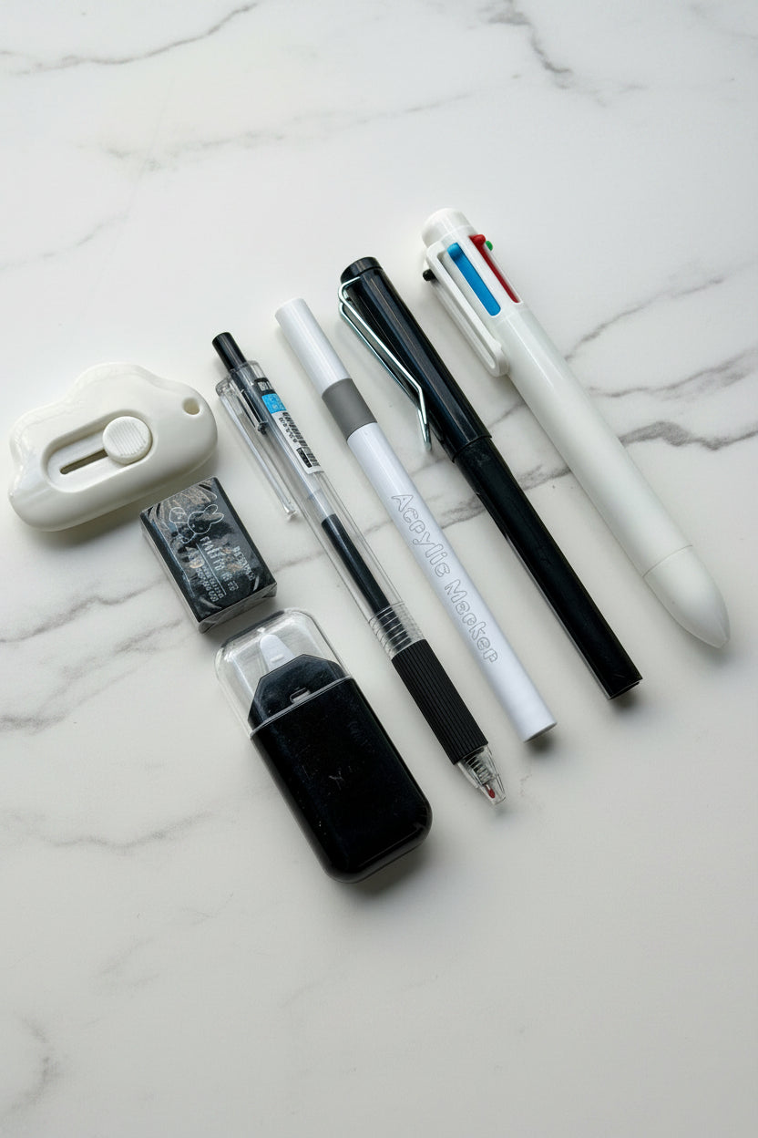 🤍Yin-Yang🖤 Mini Stationery Bundle