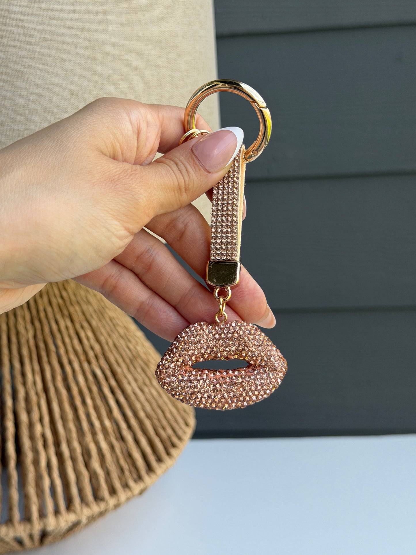 "Lux Lips" Keychain