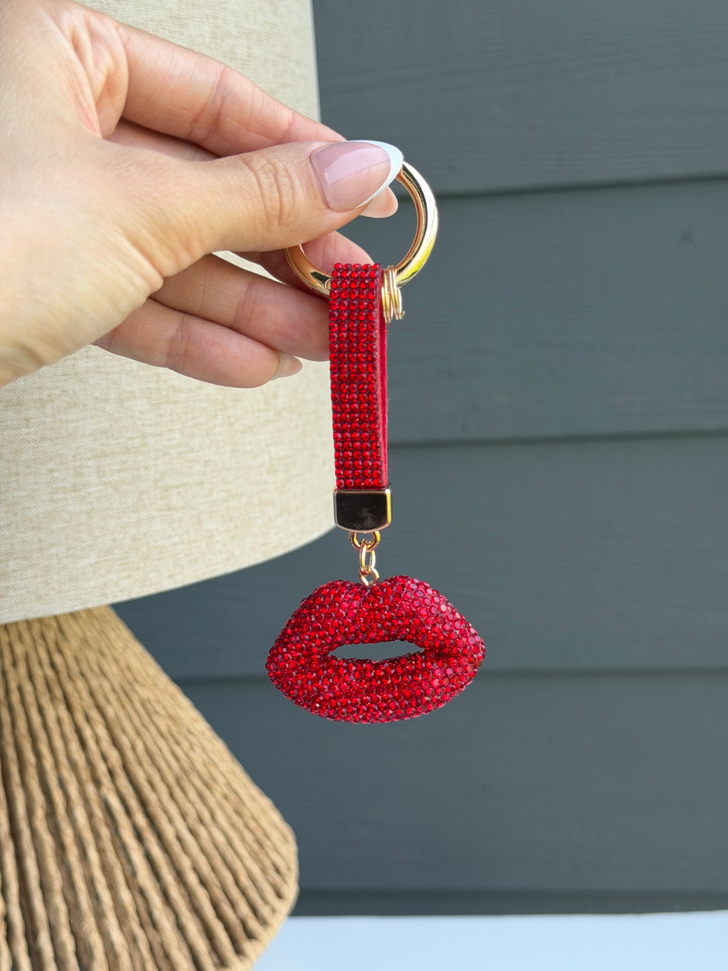 "Lux Lips" Keychain