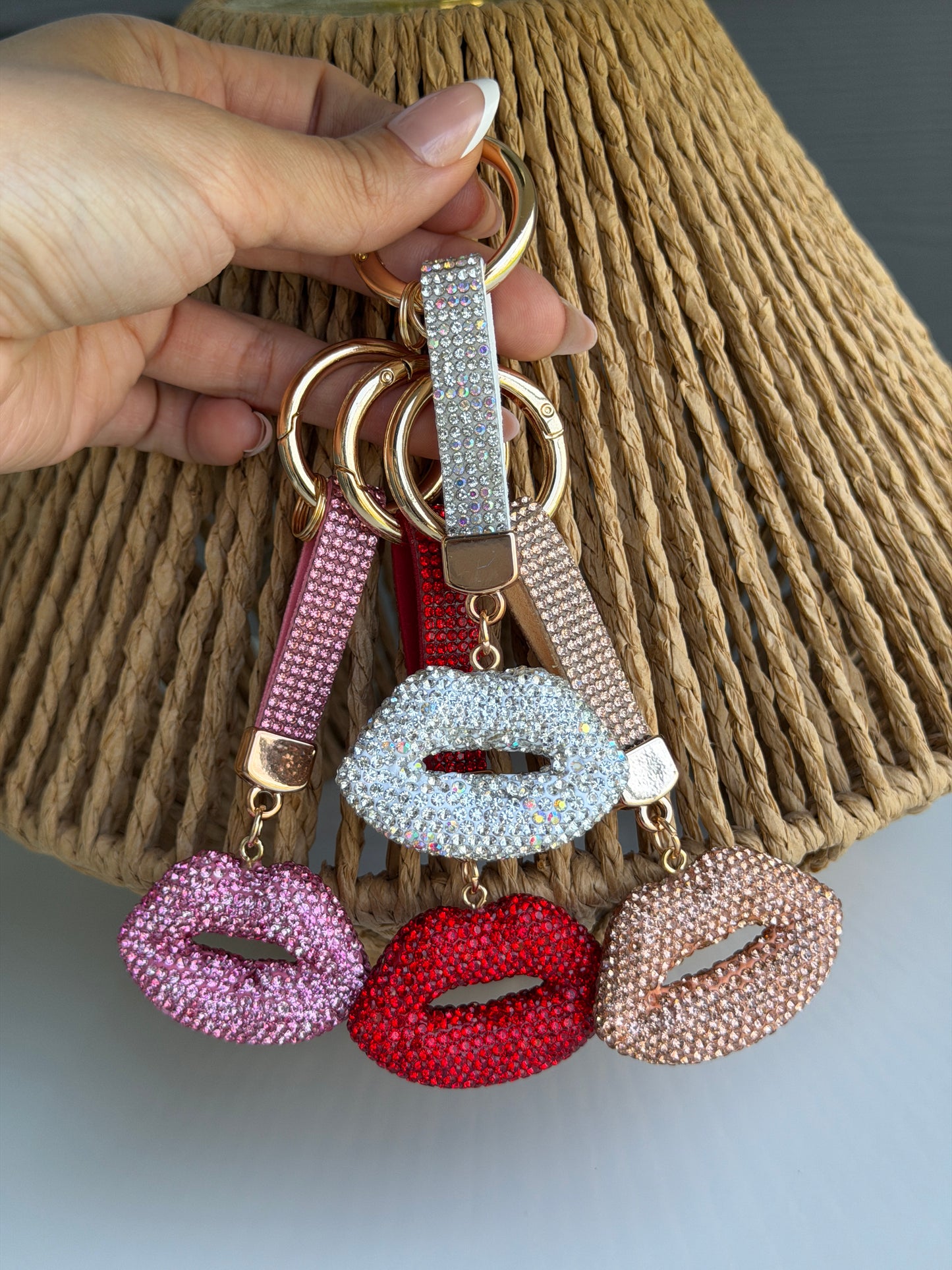 "Lux Lips" Keychain