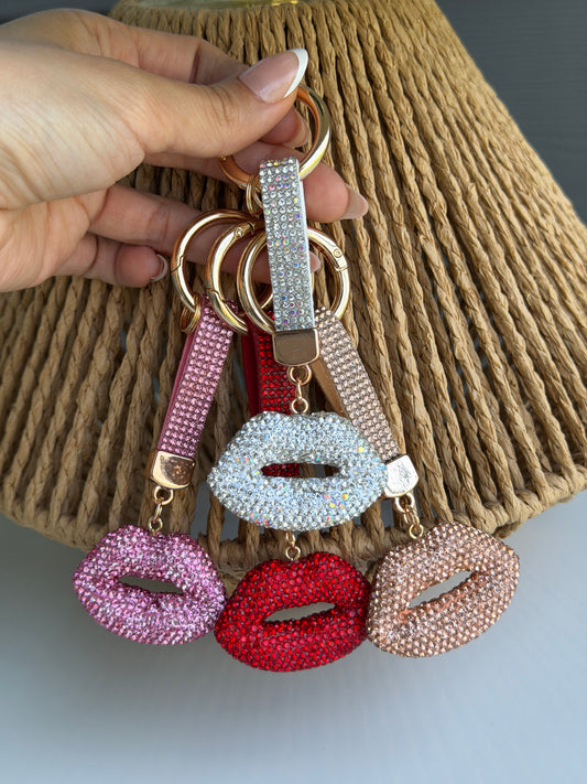 "Lux Lips" Keychain