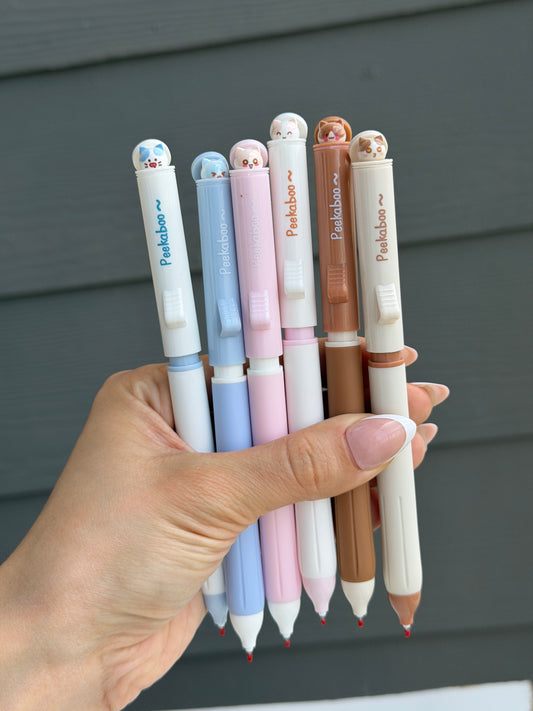 Cute "Peekaboo" Cat Pen