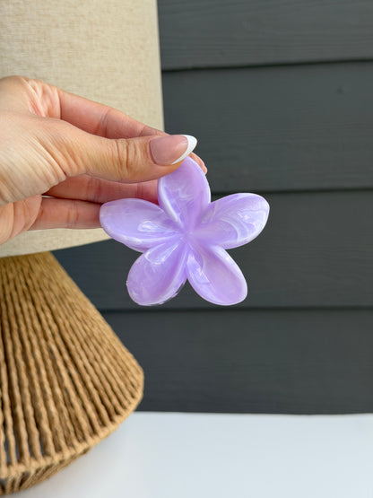 Big Flower Hair Claw