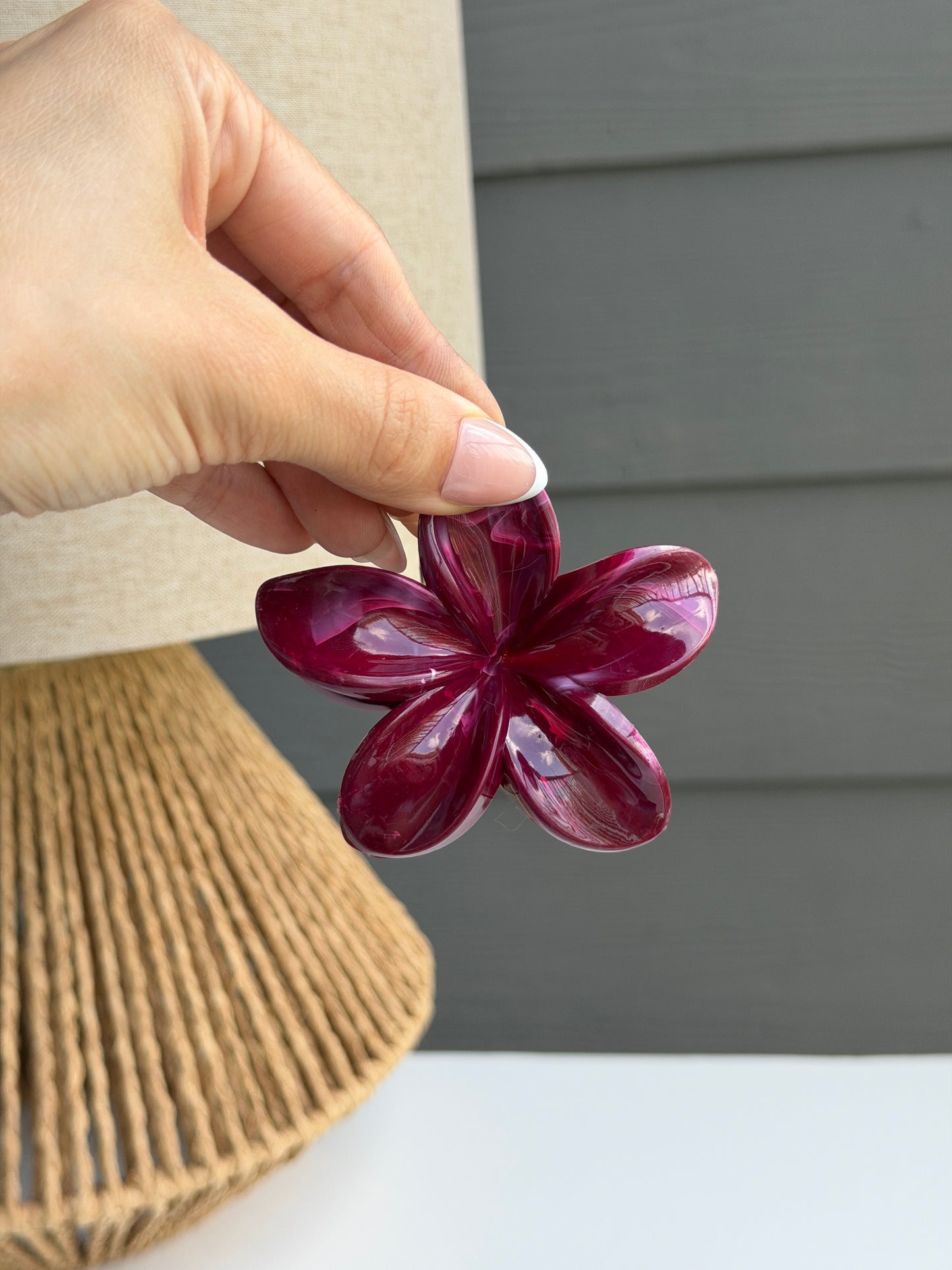 Big Flower Hair Claw