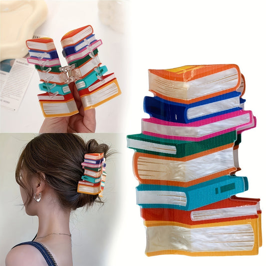 Bookish Hair Claw