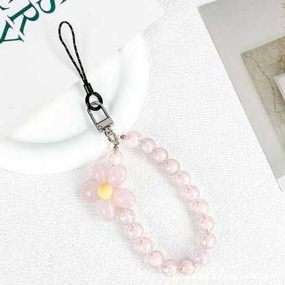 Colorful Daisy Keychain