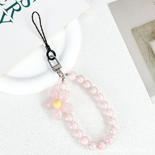 Colorful Daisy Keychain
