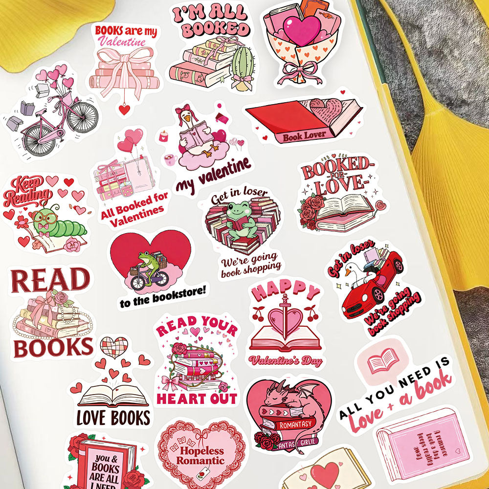 Read Your Heart Out Stickers (50 pcs)