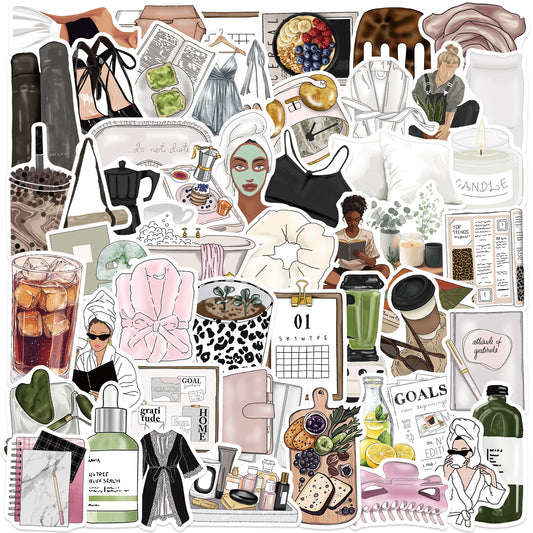 Self-Care Stickers (50 pcs)