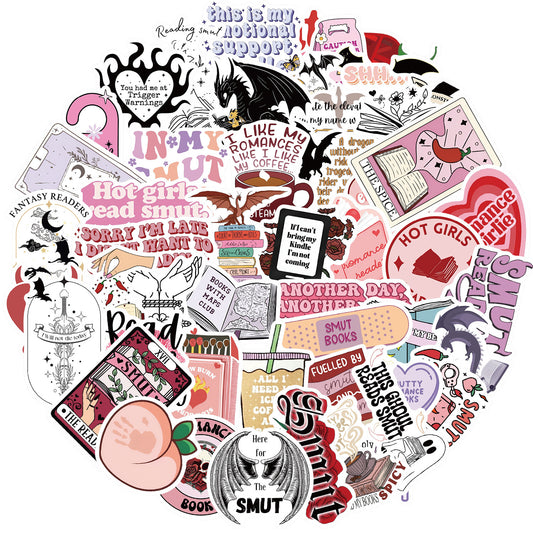 SMUT Bookish Stickers (50 pcs)