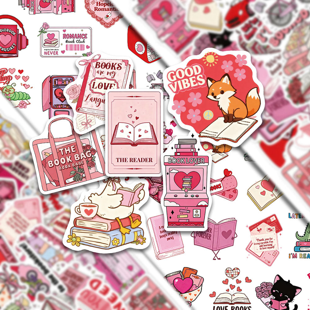 Read Your Heart Out Stickers (50 pcs)