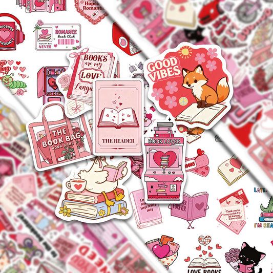 Read Your Heart Out Stickers (50 pcs)