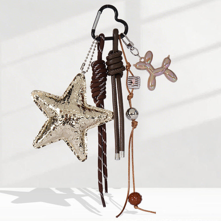 Lucky Star Keychain | Bag Charm (3 colors)