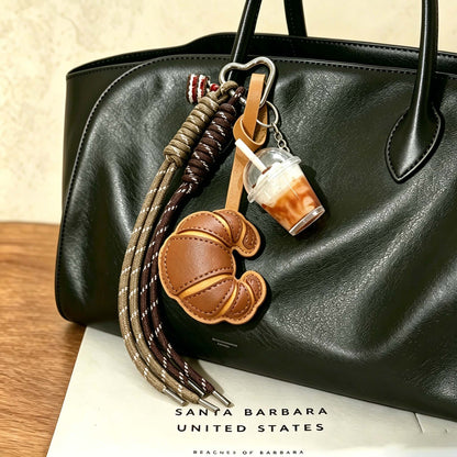Croissant Keychain | Bag Charm (5 colors)