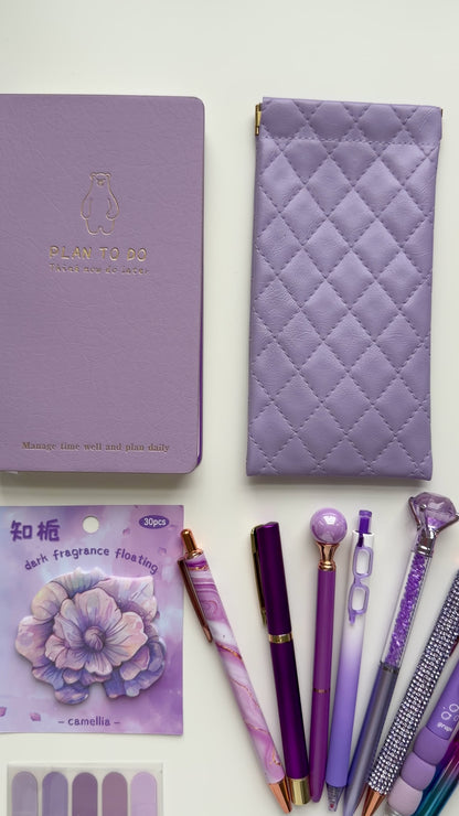 Purple Mood 💜 Stationery Bundle