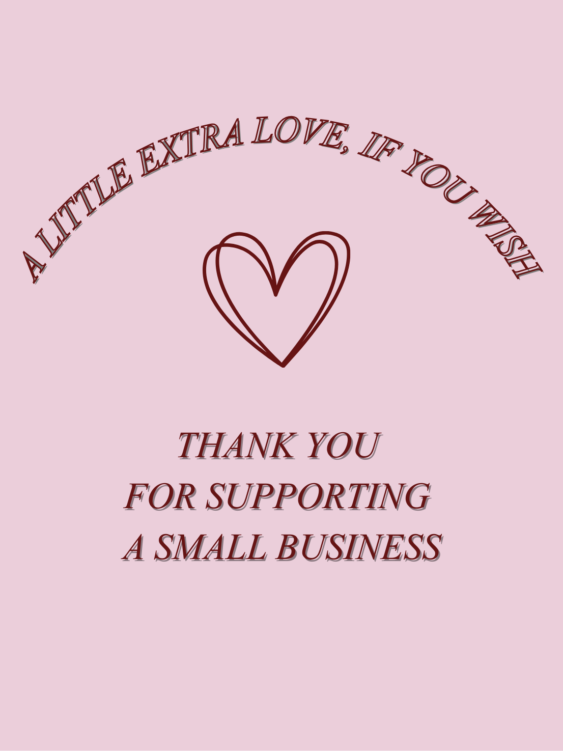 A Small Thank-You 💖
