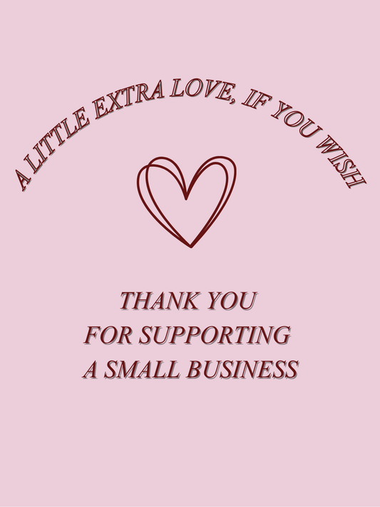 A Small Thank-You 💖